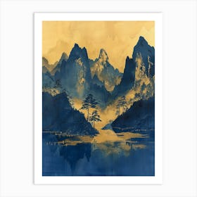 Chinese Mountains 57 Art Print