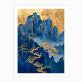 Chinese Landscape 9 Art Print