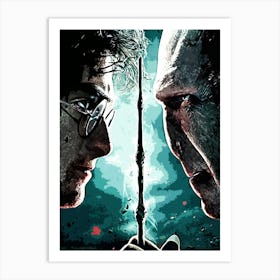 Harry Potter 8 Art Print