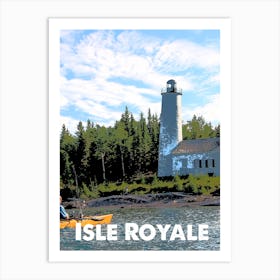 Isle Royale, National Park, Nature, USA, Wall Print, Art Print