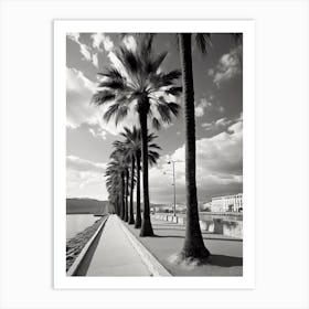 Palma De Mallorca, Spain, Photography In Black And White 3 Art Print