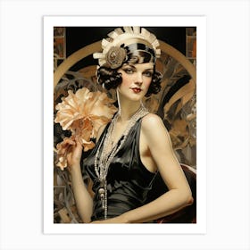 The Flapper Frank Xavier Leyendecker Art Print 1 1 Art Print