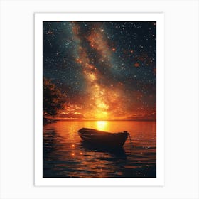 Starry Night 117 Art Print