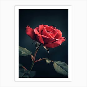 Red Rose 52 Art Print