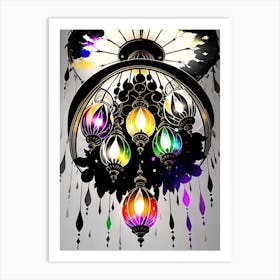 Islamic Ceiling Lamp Art Print