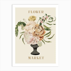 Flower Market 37 Art Print