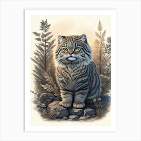 Pallas Cat 2 Art Print