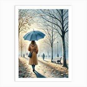 Walk In The Park Art Print