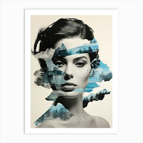 Portrait Of A Woman Art Print