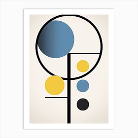 Minimal Abstract Shapes 11 Art Print