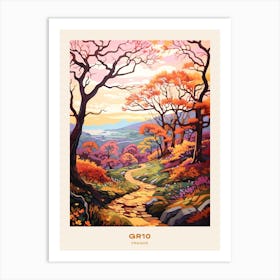 Gr10 France Hike Poster Art Print