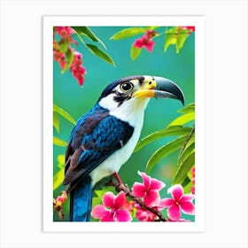 Falcon 1 Tropical bird Art Print