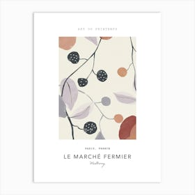 Mulberry Le Marche Fermier Poster 2 Art Print