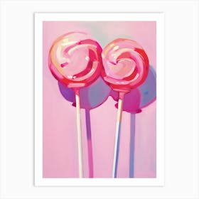 Lollipops Art Print