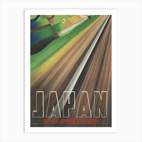 Japanese Railways Art Print