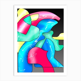 Abstract Painting 1 Art Print