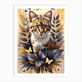 Bengal Cat 1 Art Print