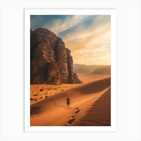 Wadi Rum Desert 1 Art Print