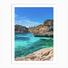 Calo des Moro Mallorca Art Print