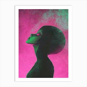 Portrait Of A Woman 84 Art Print