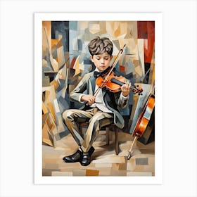 Violinist Art Print