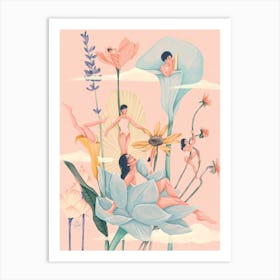 Bloom At Your Own Pace Art Print