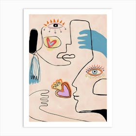 Pablo Picasso 'Love' Art Print