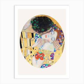 Kiss By Gustav Klimt Art Print