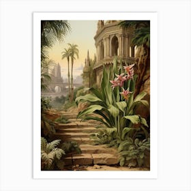 Lily Victorian Style 1 Art Print