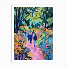 Wimbledon Common London Parks Garden 1 Painting Art Print
