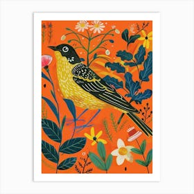 Spring Birds Cowbird 4 Art Print