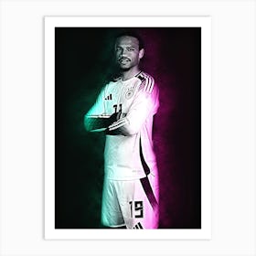 Leroy Sane Art Print