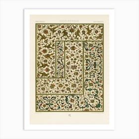 Indo Persian Pattern, Albert Racine (6) Art Print