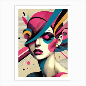 Abstract Portrait Illustration Art Print