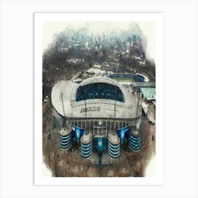 Etihad Stadium Art Print