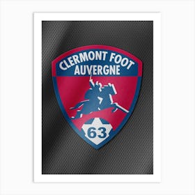 Clermont Foot Auvergne 63 1 Art Print