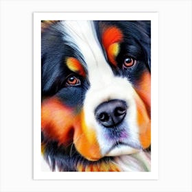 Bernese Mountain Dog Art Print