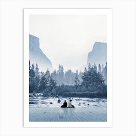 Date in the Nature Art Print