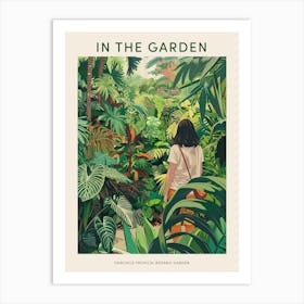 In The Garden Poster Fairchild Tropical Botanic Garden Usa 2 Art Print