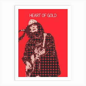 Heart Of Gold Neil Young Art Print