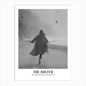 Taylor Swift The Bolter Ttpd Swifie Merch Black And White Art Print