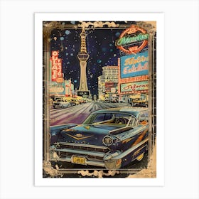 Classic Cars 10 Art Print