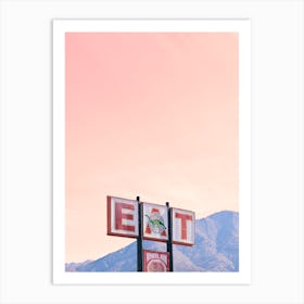 Eat Sunset Art Print