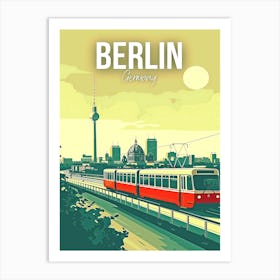 Berlin Travel 1 Art Print