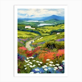 Irish Countryside Art Print