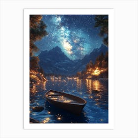 Starry Night 106 Art Print