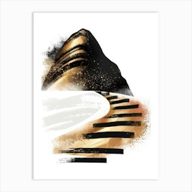 Piano Steps Art Print