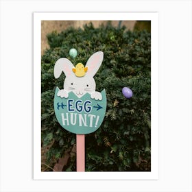 Easter Egg Hunt 3 Art Print