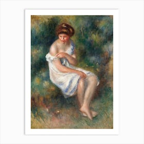 The Bather (1900), Pierre Auguste Renoir Art Print
