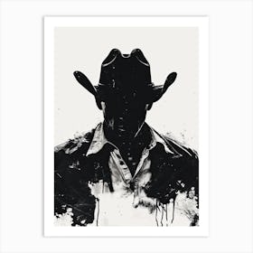 The Cowboy’s Simplicity Art Print